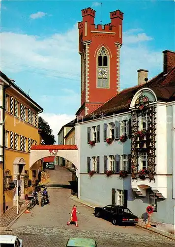 AK / Ansichtskarte Furth Wald Glockenspiel Bischofteintz Stadtturm  Kat. Furth im Wald