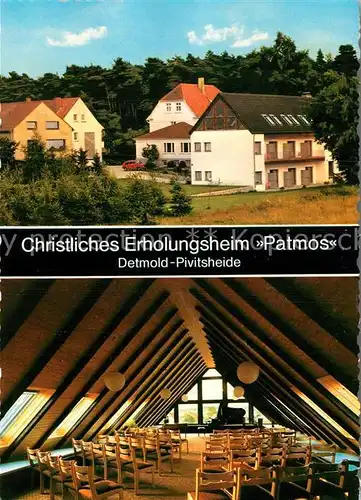 AK / Ansichtskarte Pivitsheide Vogtei Lage Christliches Erholungsheim Patmos
