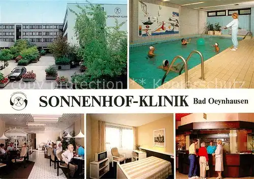 AK / Ansichtskarte Bad Oeynhausen Sonnenhof Klinik Kat. Bad Oeynhausen