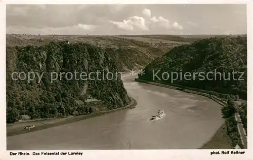 AK / Ansichtskarte Foto Kellner Rolf Nr. 5354 Felsental Loreley Rhein  Kat. Fotografie