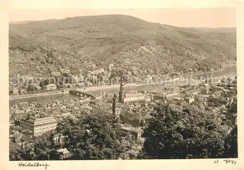 AK / Ansichtskarte Foto Popp Nr. 65 Heidelberg Kat. Fotografie