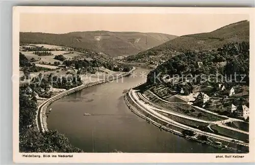 AK / Ansichtskarte Foto Kellner Rolf Nr. 6978 Heidelberg Neckartal  Kat. Fotografie