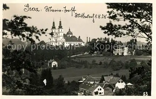 AK / Ansichtskarte Maria Trost Panorama Kloster Kat. Mariatrost Graz