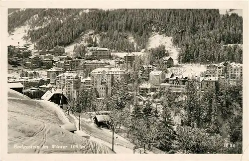 AK / Ansichtskarte Badgastein Winterlandschaft Kat. Bad Gastein