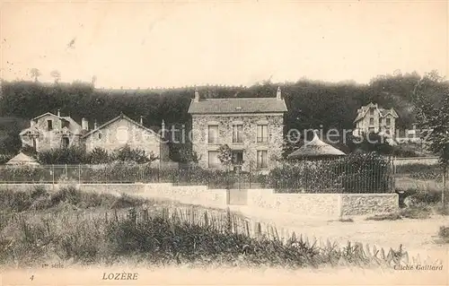 AK / Ansichtskarte Lozere Region Vue d ensemble d une village de la region