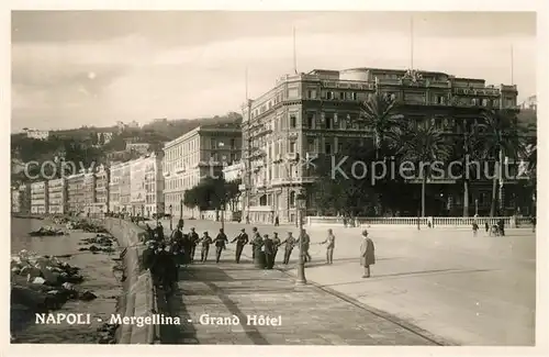 AK / Ansichtskarte Napoli Neapel Mergellina Grand Hotel Kat. Napoli