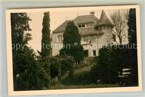 AK / Ansichtskarte Freiburg Breisgau Wohnhaus Kat. Freiburg im Breisgau