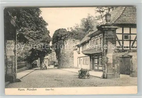 AK / Ansichtskarte Hann. Muenden Obertor Kat. Hann. Muenden