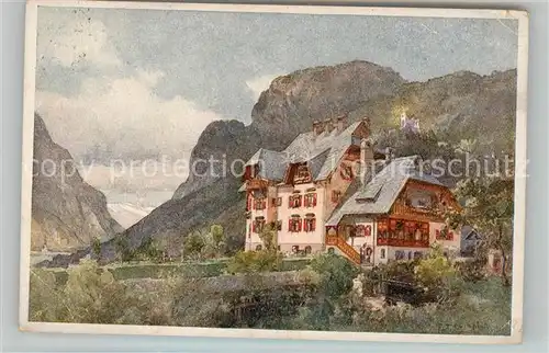 AK / Ansichtskarte Oberdrauburg Kaernten Erholungsheim Gasthof Stern Alpen Kuenstlerkarte Kat. Oberdrauburg