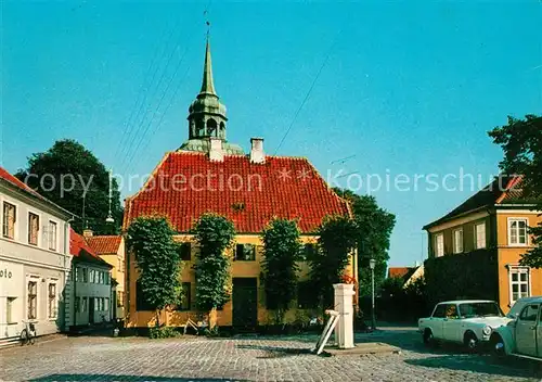 AK / Ansichtskarte Aeroskobing Torvet med Bypumperne Kat. Daenemark