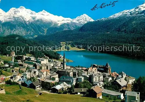AK / Ansichtskarte St Moritz GR Panorama Kat. St Moritz