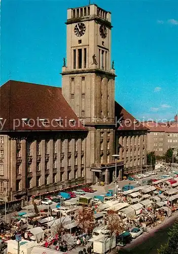 AK / Ansichtskarte Berlin Markt am Rathaus Schoeneberg Kat. Berlin