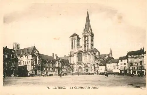 AK / Ansichtskarte Lisieux La Cathedrale Saint Pierre Kat. Lisieux