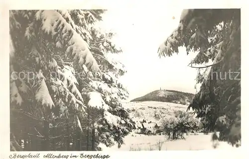 AK / Ansichtskarte Altenberg Erzgebirge Winterlandschaft Bergstadt Kat. Geising