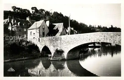 AK / Ansichtskarte Dinan Vieux Pont sur la Rance Kat. Dinan