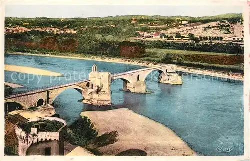 AK / Ansichtskarte Avignon Vaucluse Le Pont Saint Benezet Kat. Avignon