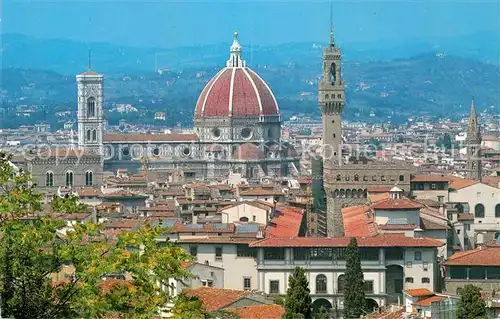 AK / Ansichtskarte Firenze Toscana Blick vom Piazzale Michelangelo Kat. Firenze