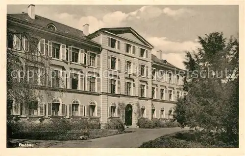 AK / Ansichtskarte Bad Brueckenau Badbau Kat. Bad Brueckenau
