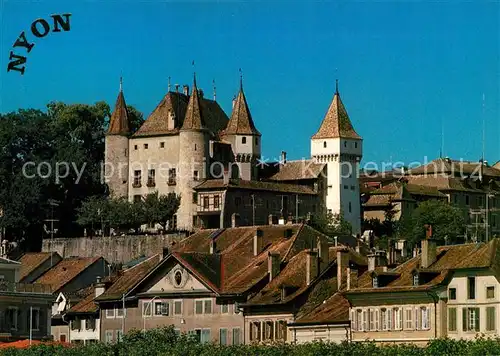 AK / Ansichtskarte Nyon VD Chateau Kat. Nyon