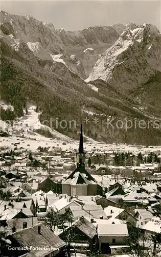 AK / Ansichtskarte Garmisch Partenkirchen Zugspitze Hoellentalferner Kat. Garmisch Partenkirchen