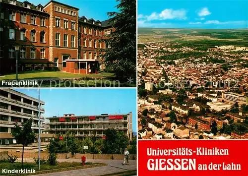 AK / Ansichtskarte Giessen Lahn Kinderklinik Frauenklinik Kat. Giessen