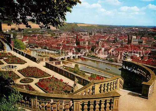 AK / Ansichtskarte Wuerzburg Festung Marienberg  Kat. Wuerzburg