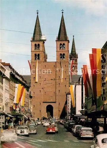 AK / Ansichtskarte Wuerzburg Domstrasse Kat. Wuerzburg