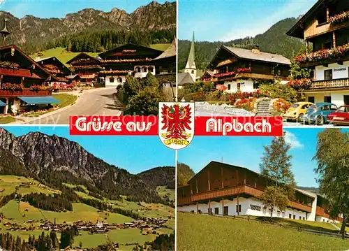 AK / Ansichtskarte Alpbach Ortsansichten Panorama Kat. Alpbach