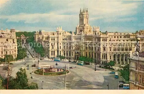 AK / Ansichtskarte Madrid Spain Cibeles y Casa de Correos Kat. Madrid