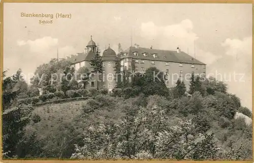AK / Ansichtskarte Blankenburg Harz Schloss Kat. Blankenburg