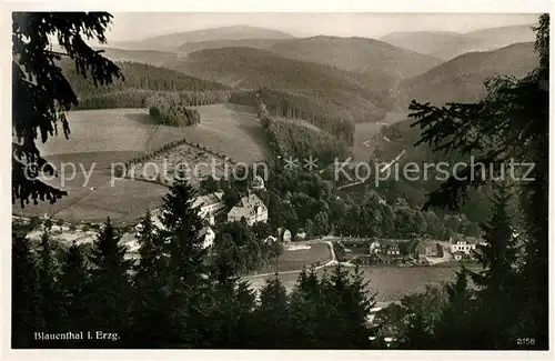 AK / Ansichtskarte Blauenthal Erzgebirge Landschaftspanorama Kat. Eibenstock