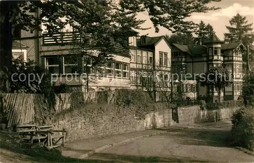 AK / Ansichtskarte Friedrichroda Sanatorium Tannenhof Kat. Friedrichroda