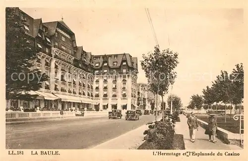 AK / Ansichtskarte La Baule Atlantique Hermitage Esplanade du Casino Kat. La Baule Escoublac