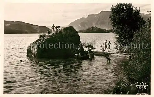 AK / Ansichtskarte Le Bourget du Lac Savoie Bout du Lac Pierre Ducarre Alpes Kat. Le Bourget du Lac