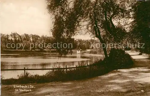 AK / Ansichtskarte Limbach Sachsen Stadtpark Kat. Limbach Oberfrohna