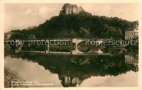 AK / Ansichtskarte Leisnig Schloss Mildenstein Muldenbruecke Kat. Leisnig