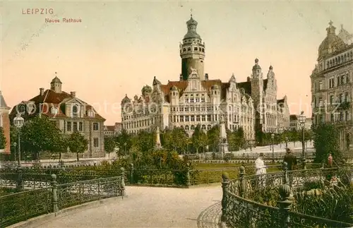 AK / Ansichtskarte Leipzig Neues Rathaus Kat. Leipzig