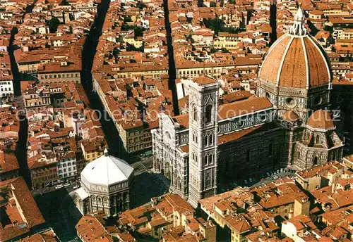 AK / Ansichtskarte Firenze Toscana Duomo Battistero Veduta Aerea  Kat. Firenze