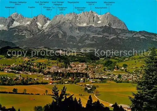 AK / Ansichtskarte Kitzbuehel Tirol Kaisergebirge Kat. Kitzbuehel