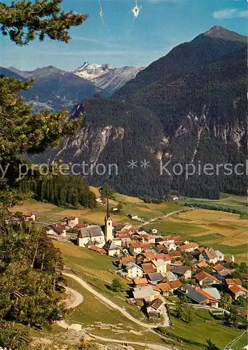 AK / Ansichtskarte Alvaneu Dorf Piz Uertsch  Kat. Alvaneu Dorf