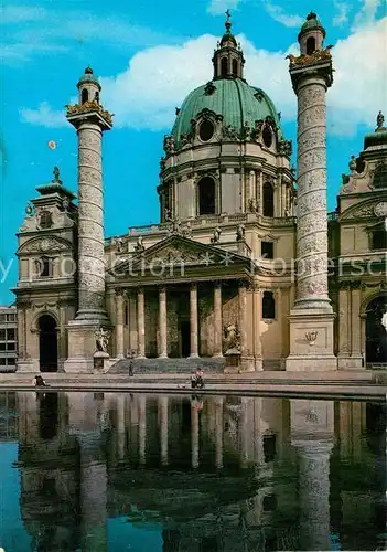 AK / Ansichtskarte Wien Karlskirche  Kat. Wien