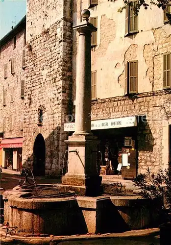 AK / Ansichtskarte Vence la Jolie Basse Fontaine  Kat. Tourettes sur Loup