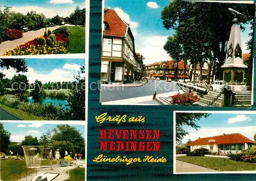AK / Ansichtskarte Medingen Bad Bevensen Denkmal Park  Kat. Bad Bevensen