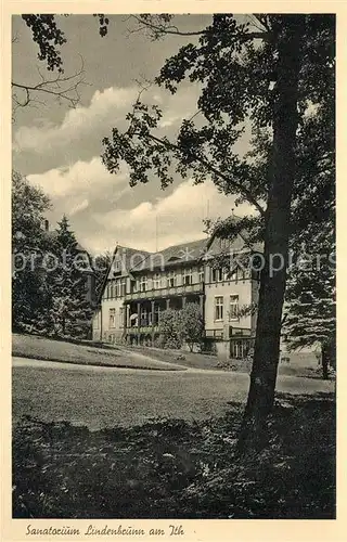 AK / Ansichtskarte Coppenbruegge Sanatorium Lindenbrunn am Ith Kat. Coppenbruegge