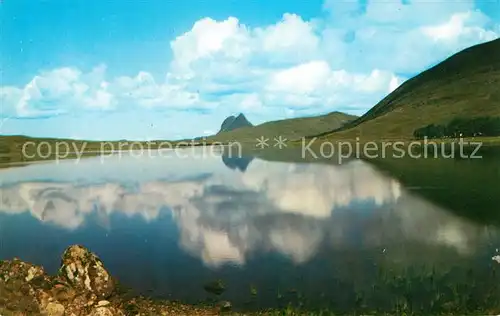 AK / Ansichtskarte Keswick Loch Borralan and the Mountain of Sullven Kat. Allerdale