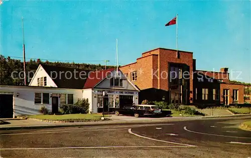 AK / Ansichtskarte Baie Comeau Police and Fire Station Post Office Kat. Baie Comeau