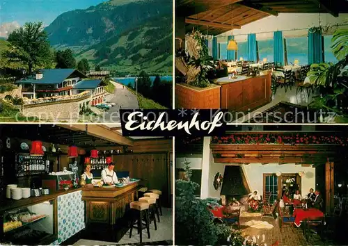 AK / Ansichtskarte Zell See Cafe Restaurant Eichenhof Bar Gaststube Kat. Zell am See