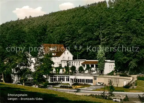 AK / Ansichtskarte Langen Brombach Erholungsheim Kat. Brombachtal