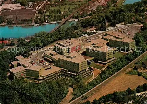 AK / Ansichtskarte Kettwig Fachklinik Rhein Ruhr Fliegeraufnahme Kat. Essen