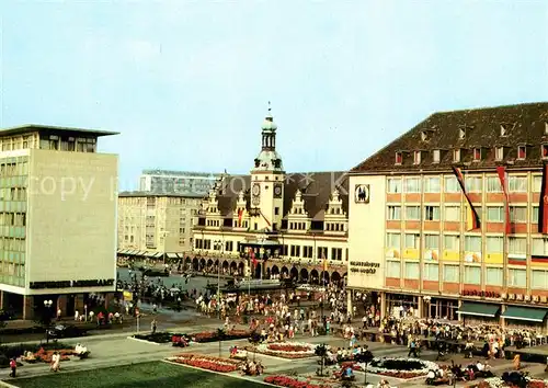 AK / Ansichtskarte Leipzig Blick zum Alten Rathaus Kat. Leipzig